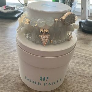 Bomb party stack bracelets